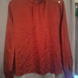 Ann Taylor Women's Rich Red Blouse